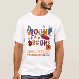 T-shirt Balai Cassa Alors Maintenant Je Suis Une École