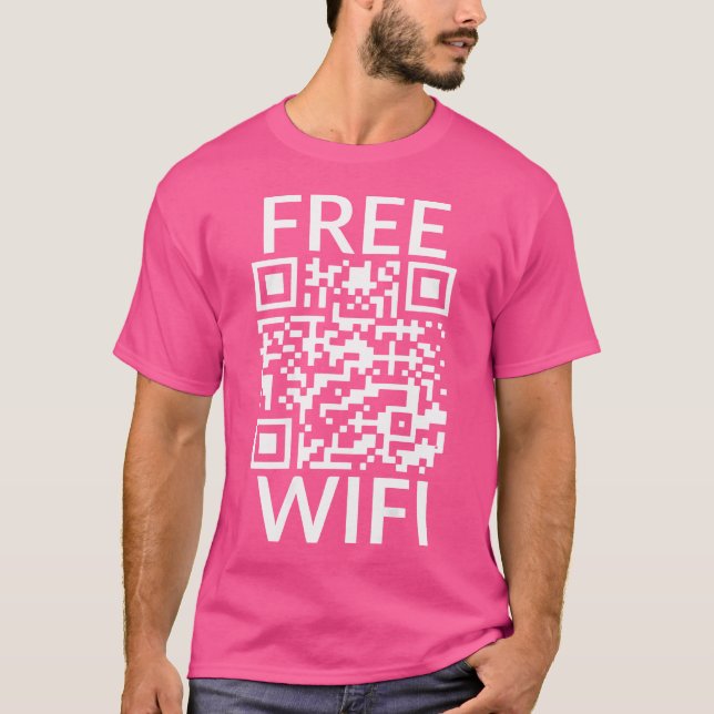 T-shirt Balayage amusant Wifi gratuit Trump Dancing Prank  (Devant)