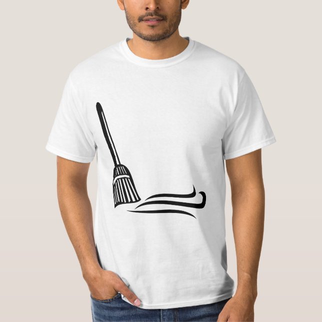 T-shirt Balayage - Balayage propre (Devant)