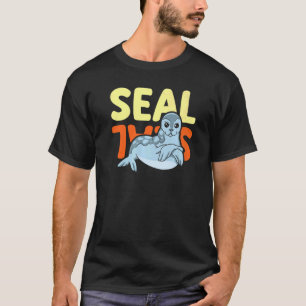 T-shirt Balayage de phoques Biologie marine animale sous-m