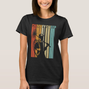 T-shirt Balayage de Retro Chimney