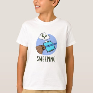 T-shirt Balayage drôle Dormir Pun de chambre