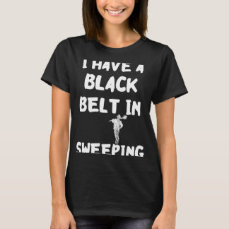T-shirt Balayage du rein Ceinture noire dans le rein Balay