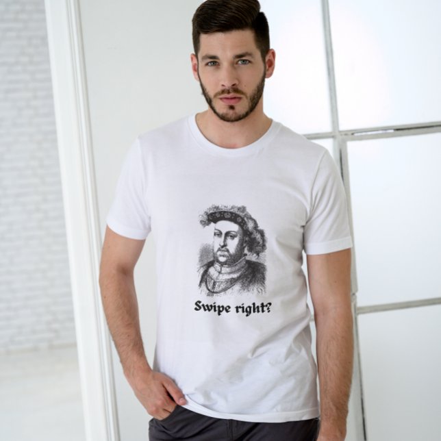 T-shirt Balayer correctement ? Amusant Unisex Pun Henry VI (Créateur téléchargé)