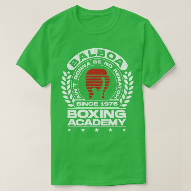 T-shirt Balboa Boxe Academy V3 (Design devant)