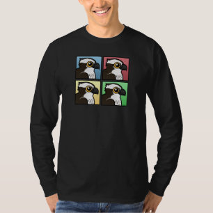 T-shirt Balbuzard de quatre couleurs