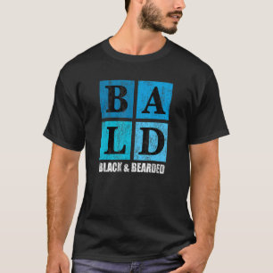 T-shirt Bald Black Porté Africain Américain Homme Bald