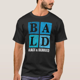 T-shirt Bald Black Porté Africain Américain Homme Bald