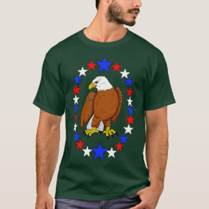 T-shirt Bald Eagle 4 juillet