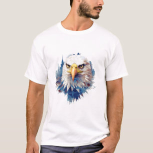 T-shirt Bald Eagle Animal Beauté Nature Faune Découverte