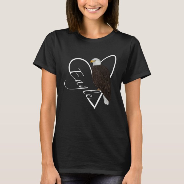 T-shirt Bald Eagle Bird Bird Birdwatcher Animal Biologist (Devant)