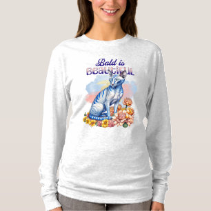 T-shirt Bald est magnifique Chat sans poil