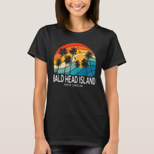 T-shirt Bald Head Island North Carolina Palm Tree Beach So