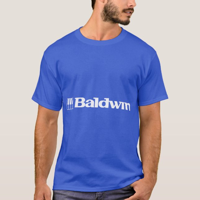 T-shirt Baldwin Piano Claviers Marques (Devant)