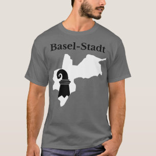 T-shirt Bâle Stadt Canton Basel City Design Suisse