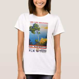 T-shirt Baléares Vintage Voyage en France