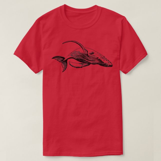 T-shirt baleine 51 (Design devant)