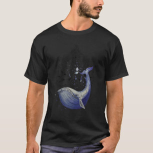T-shirt Baleine à bosse Biologie marine Marine Vie marine 