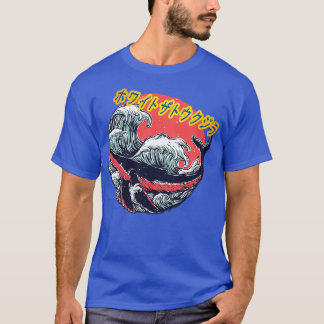 T-shirt Baleine à bosse blanche Migaloo