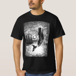 T-shirt Baleine à tête carrée faisant une cabriole, Animau
