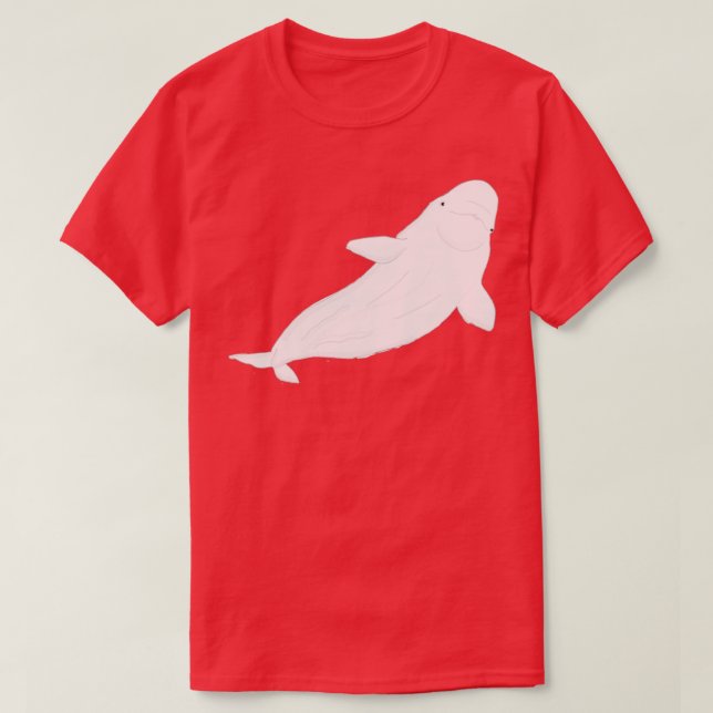 T-shirt Baleine béluga 17 (Design devant)