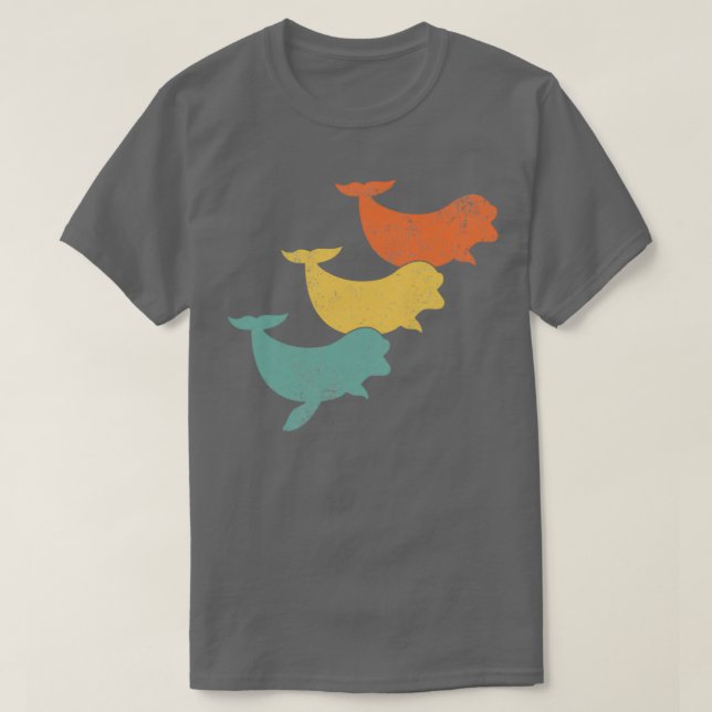 T-shirt Baleine béluga 18 (Design devant)