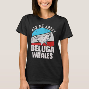 T-shirt Baleine béluga baleine blanche mer Canary observat