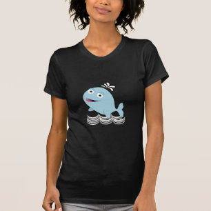T-shirt Baleine bleue