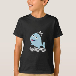 T-shirt Baleine bleue