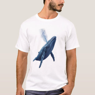 T-Shirt Baleine Bleue de Rêve