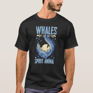 T-shirt Baleine bleue Grotte à bosse Baleines Citations Ri