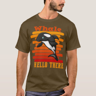T-shirt Baleine Bonjour là