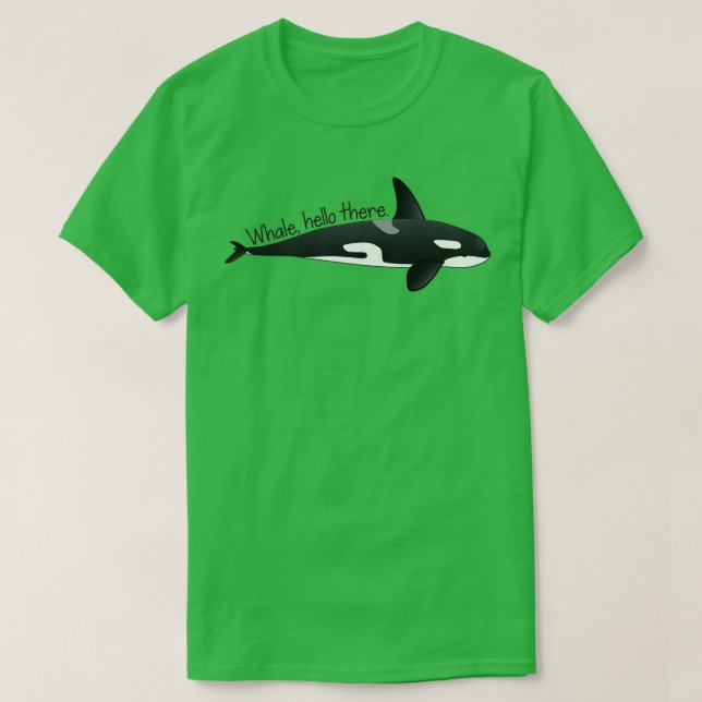 T-shirt Baleine Bonjour Là 44 (Design devant)