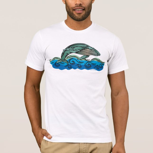 T-shirt Baleine de bosse #1 (Devant)