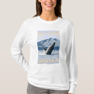 T-shirt Baleine de bosse - Seldovia, Alaska