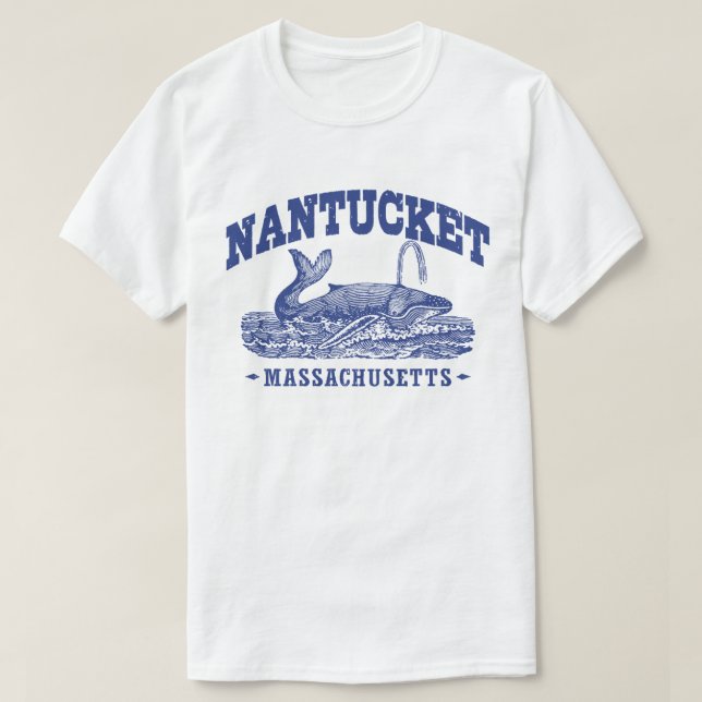 T-shirt Baleine de Nantucket (Design devant)