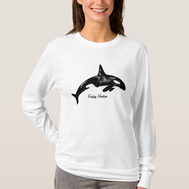 T-shirt Baleine d'orque (Devant)
