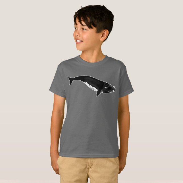 T-SHIRT BALEINE DU SUD DROIT (Devant entier)