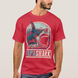 T-shirt Baleine effrayant Famille Papa Fête des pères Cade