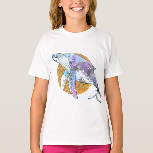 T-shirt Baleine Fly (Devant)