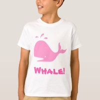 Baleine ! Rose. Personnalisable