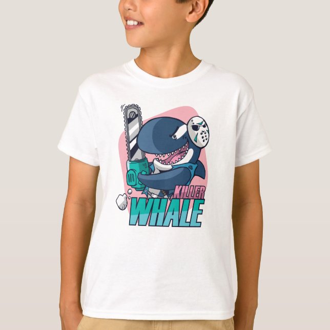 T-shirt Baleine tueuse (Devant)