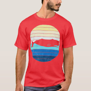 T-shirt Baleine vintage Cadeau Sperm Baleine Amoureux Océa