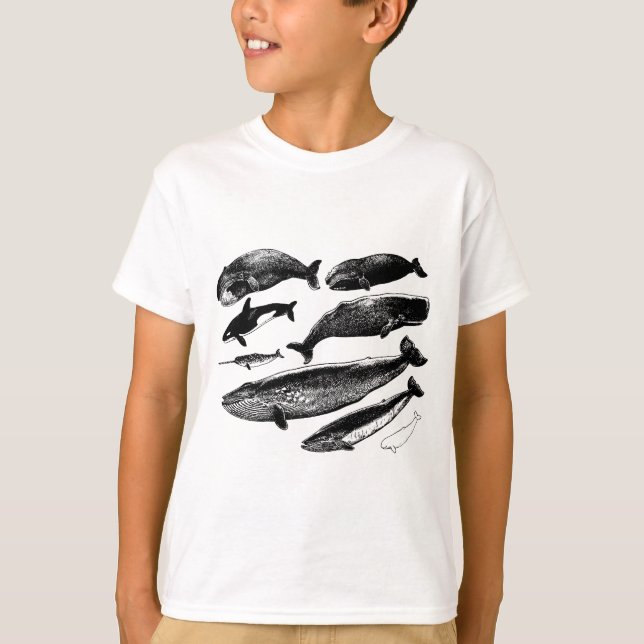 T-shirt baleines (Devant)