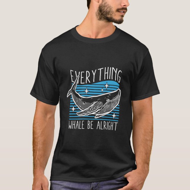 T-shirt Baleines À L'Observation De La Nature Amateurs De  (Devant)