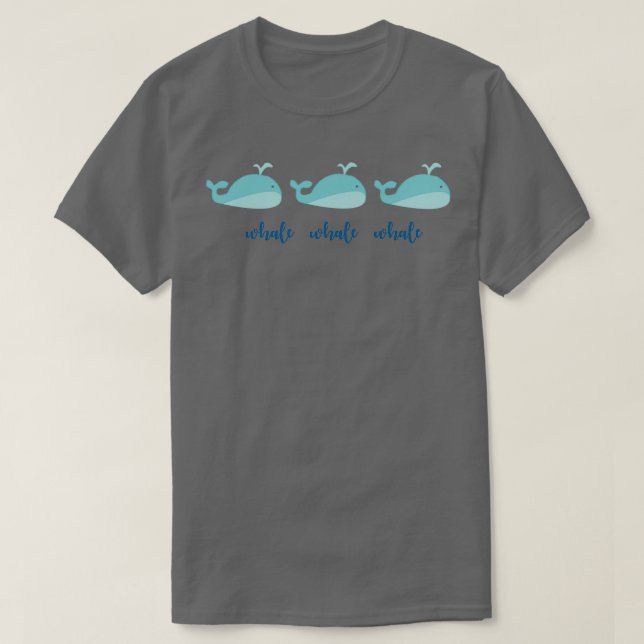 T-shirt Baleines Baleines 3 (Design devant)