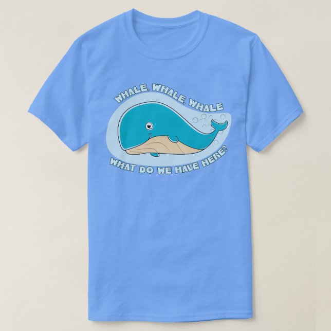 T-shirt Baleines Baleines Oh Baleines 1 (Design devant)