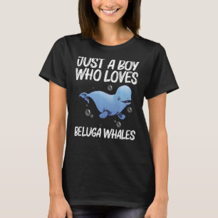 T-shirt Baleines Beluga cool Pour Garçons Enfants Orca Bal