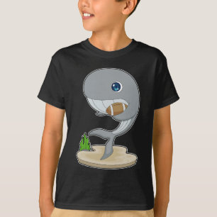T-shirt Baleines Jeux de football américain