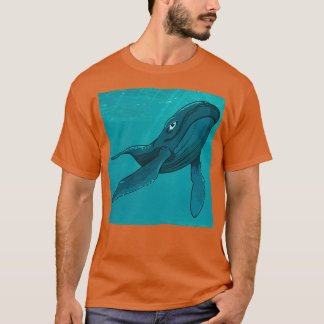 T-shirt Baleines mignonnes Mammifères de l'océan Baleines 